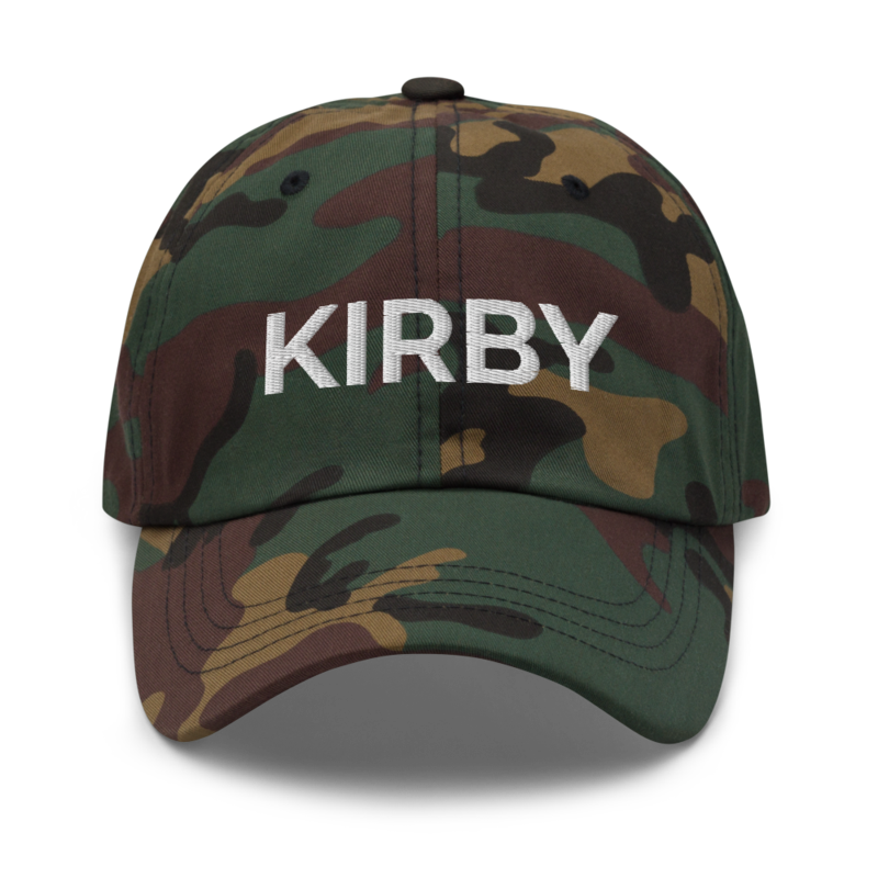 Kirby Hat - Green Camo