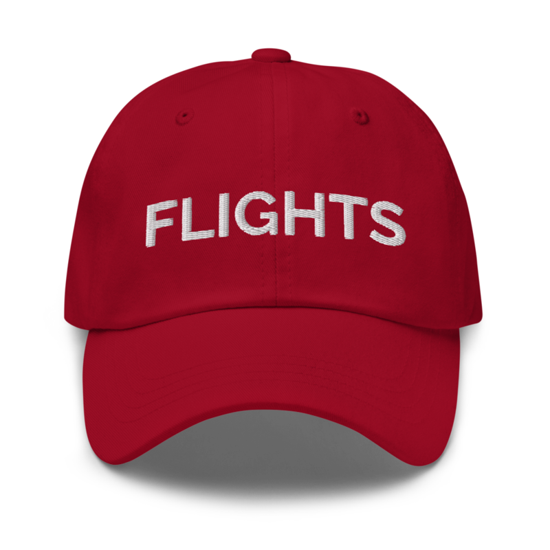 Flights Hat - Cranberry