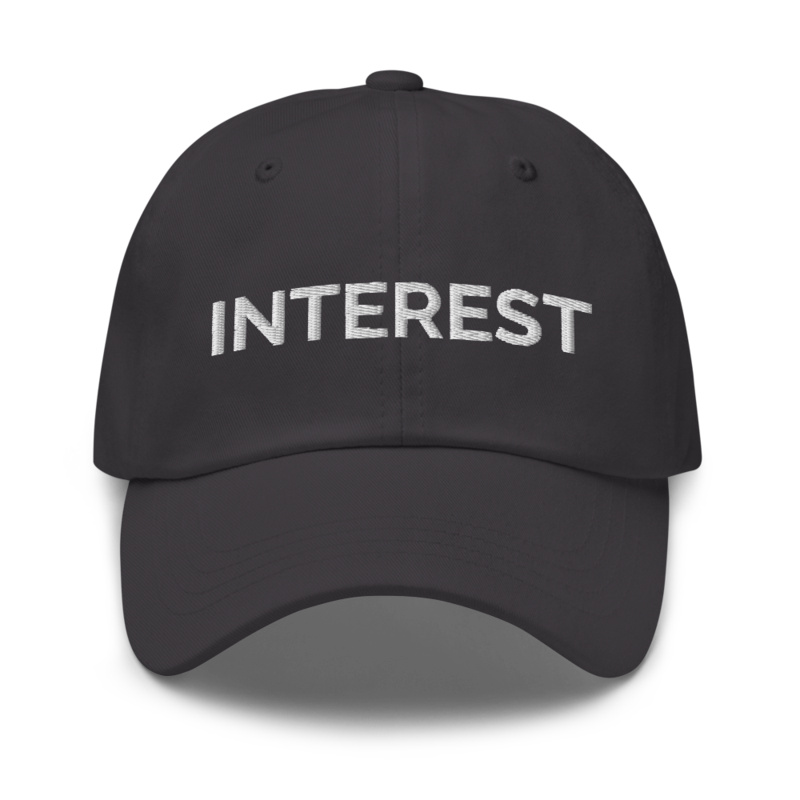 Interest Hat - Dark Grey