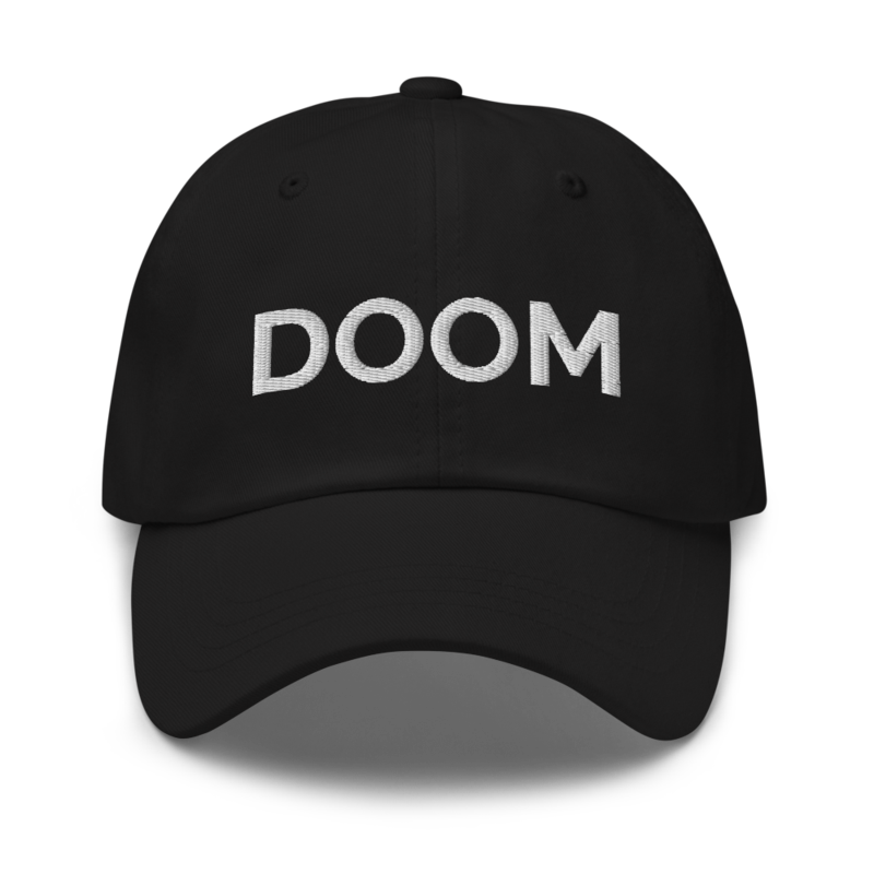 Doom Hat - Black