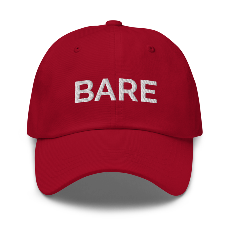 Bare Hat - Cranberry