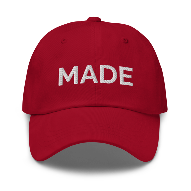 Made Hat - Cranberry