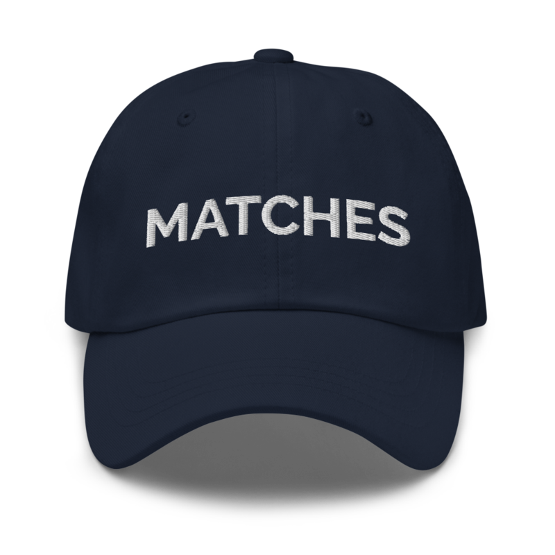 Matches Hat - Navy