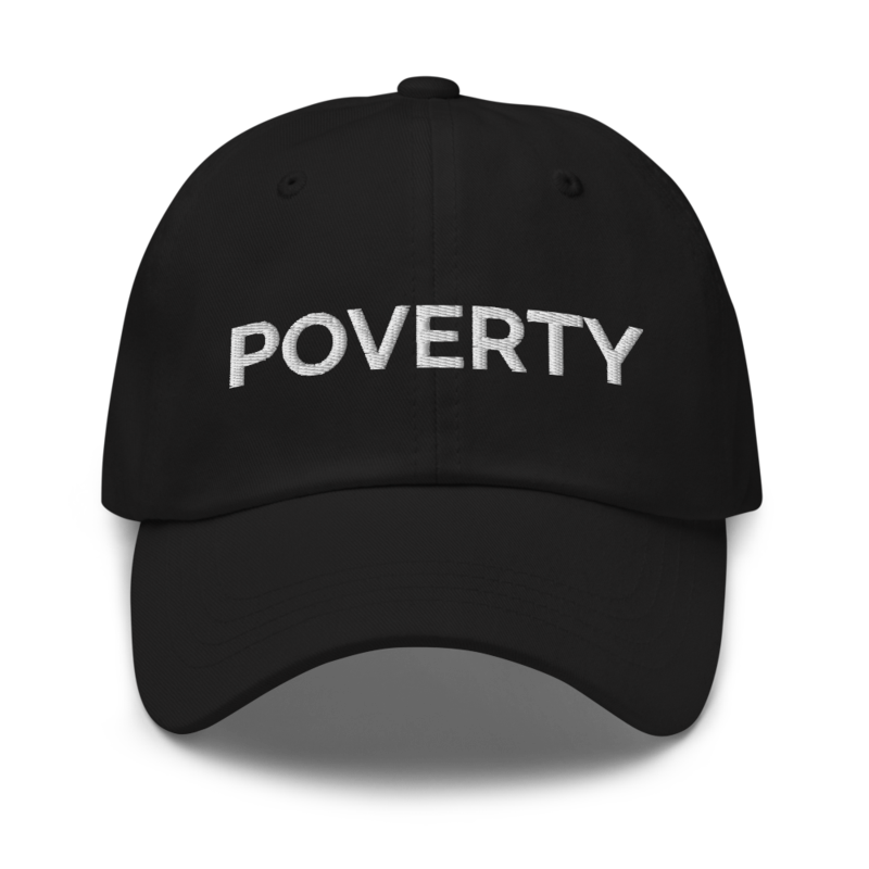 Poverty Hat - Black