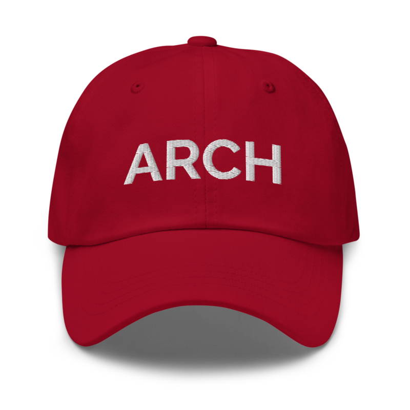 Arch Hat - Cranberry