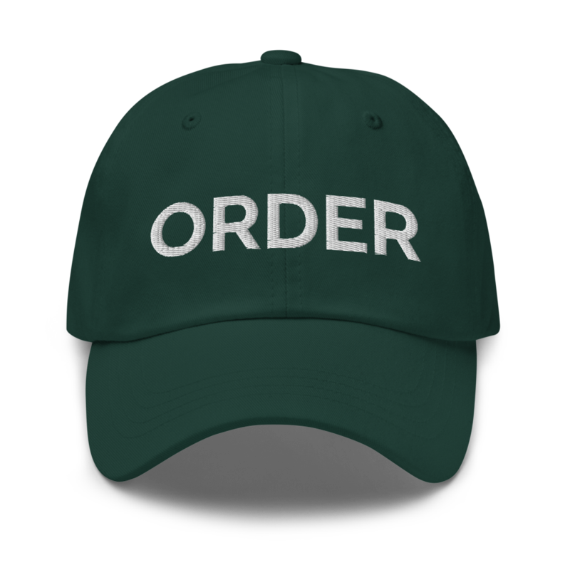 Order Hat - Spruce