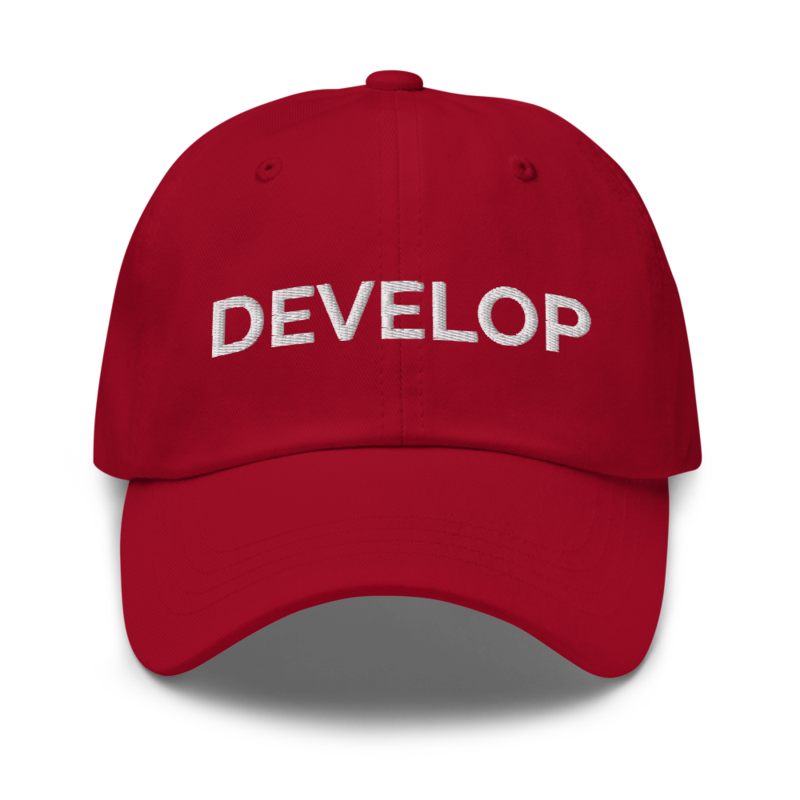 Develop Hat - Cranberry