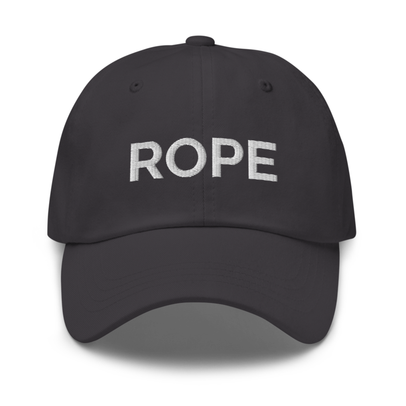 Rope Hat - Dark Grey