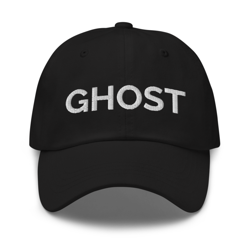 Ghost Hat - Black
