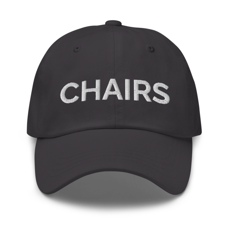 Chairs Hat - Dark Grey