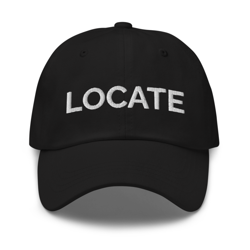Locate Hat - Black