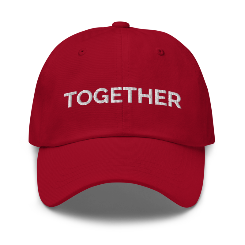 Together Hat - Cranberry