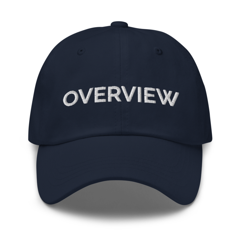 Overview Hat - Navy