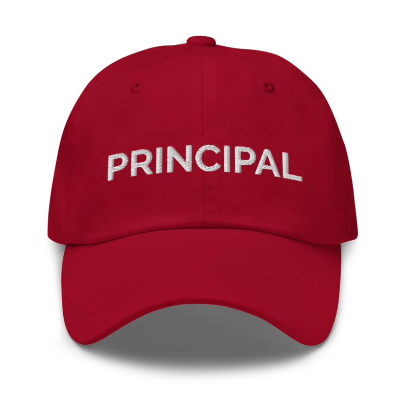 Principal Hat - Cranberry