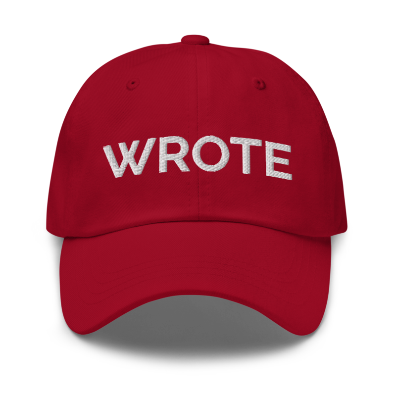 Wrote Hat - Cranberry