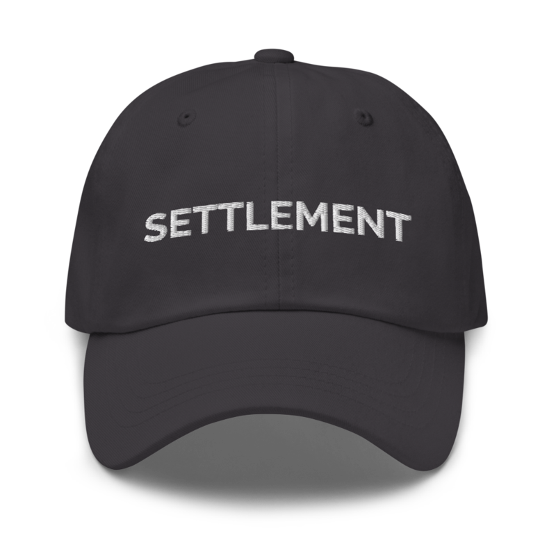 Settlement Hat - Dark Grey