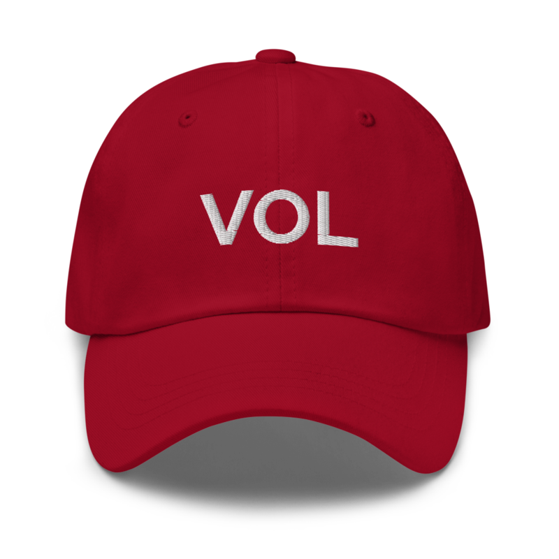 Vol Hat - Cranberry