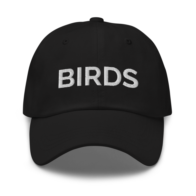 Birds Hat - Black