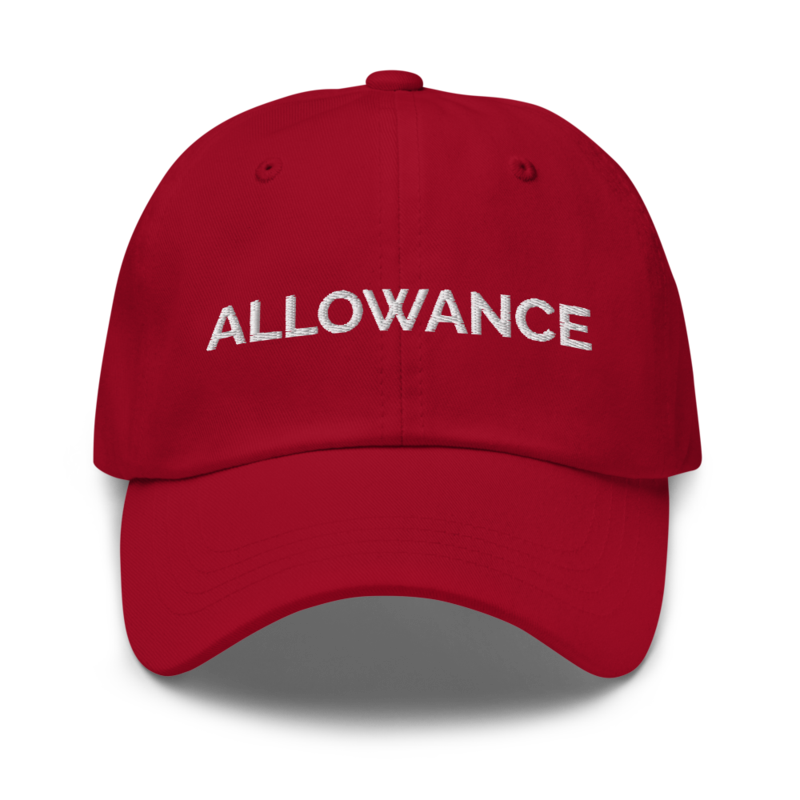 Allowance Hat - Cranberry