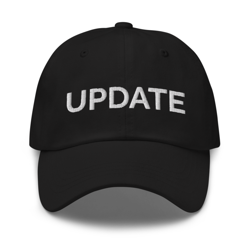 Update Hat - Black