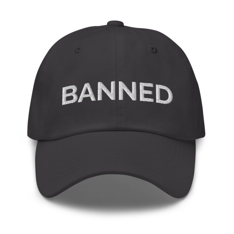 Banned Hat - Dark Grey