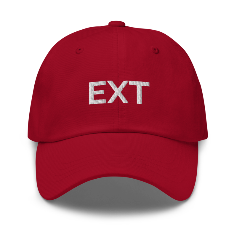 Ext Hat - Cranberry