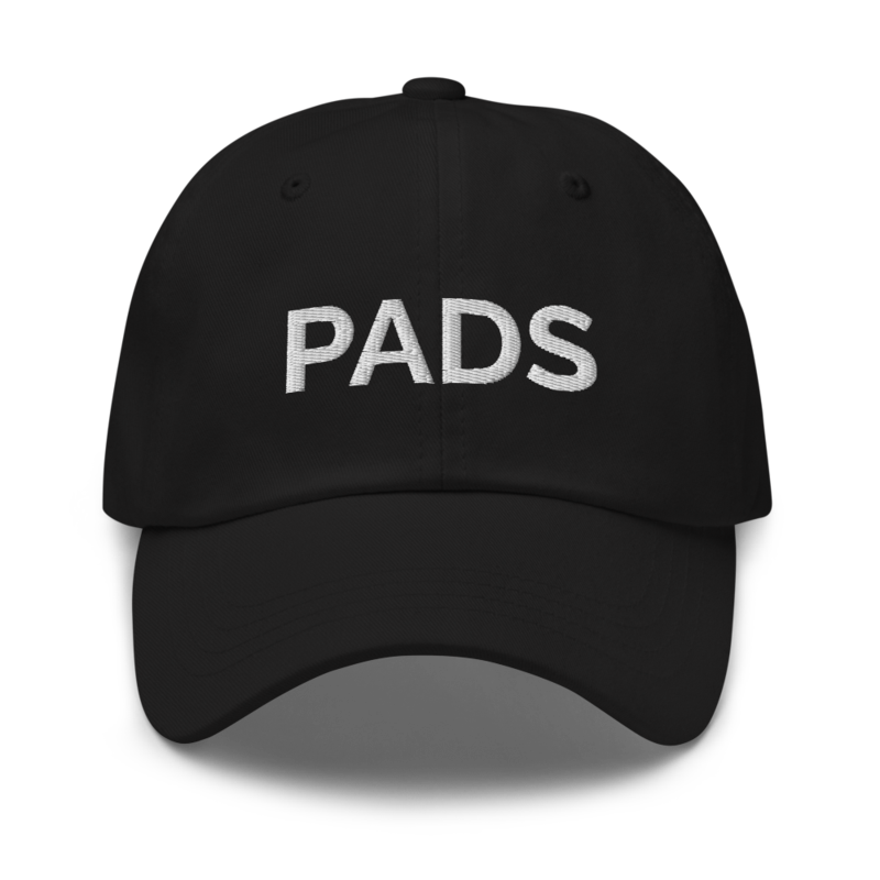 Pads Hat - Black