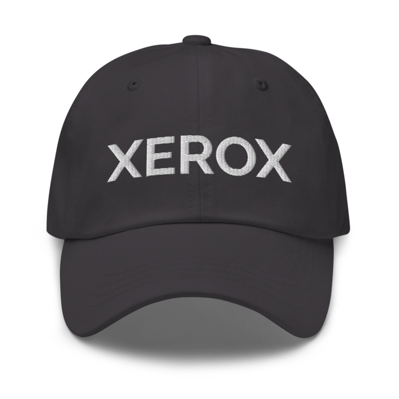 Xerox Hat - Dark Grey