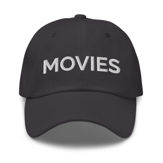 Movies Hat - Dark Grey