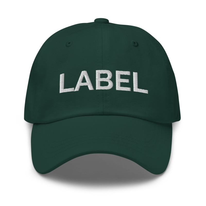 Label Hat - Spruce