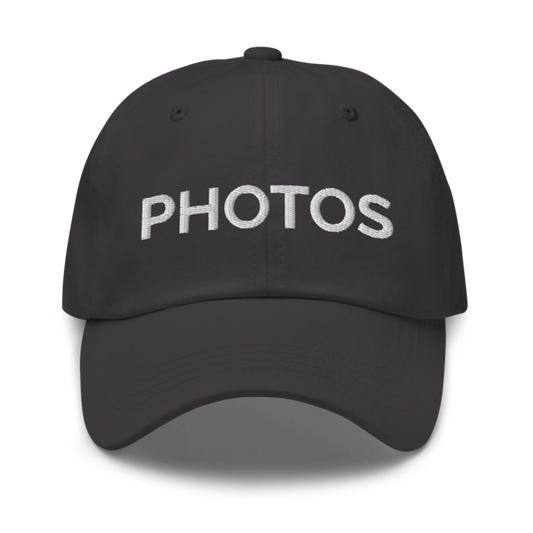 Photos Hat - Dark Grey