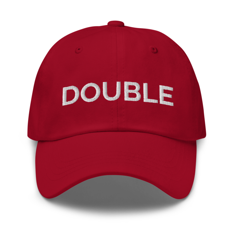 Double Hat - Cranberry