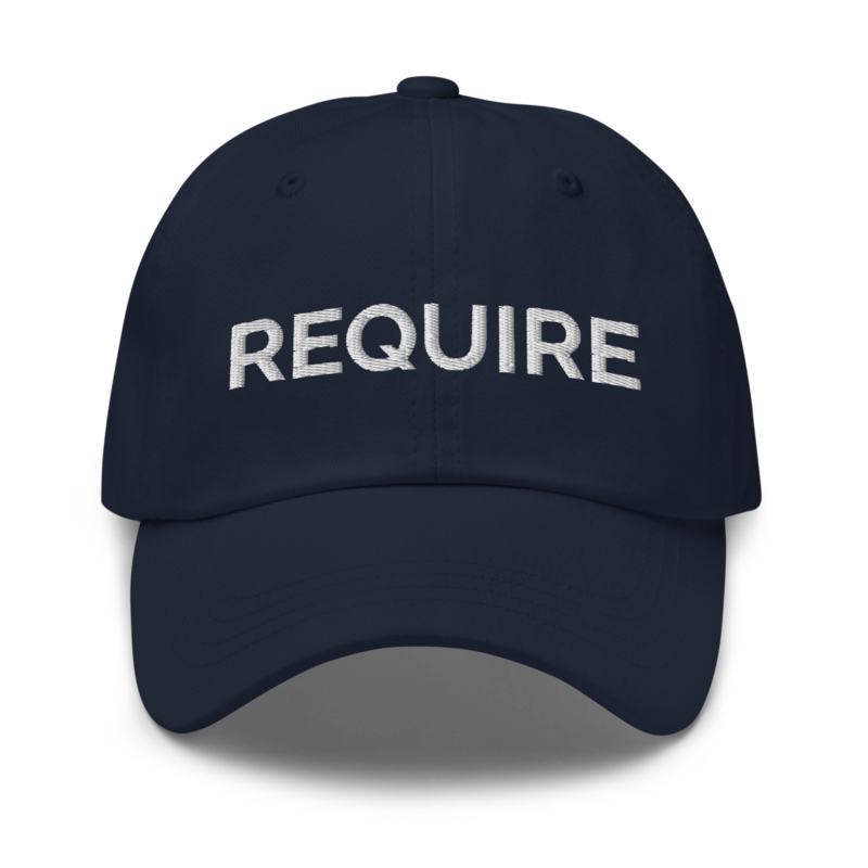 Require Hat - Navy