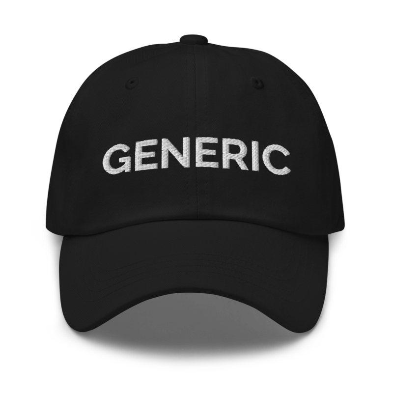 Generic Hat - Black