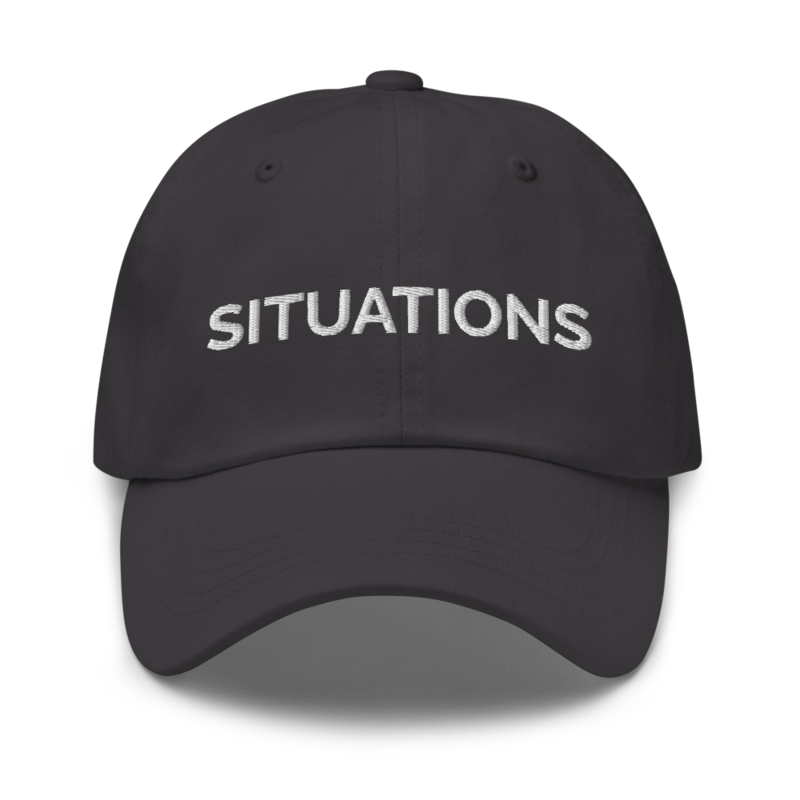 Situations Hat - Dark Grey