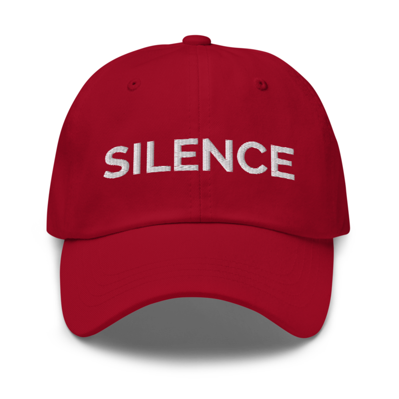 Silence Hat - Cranberry