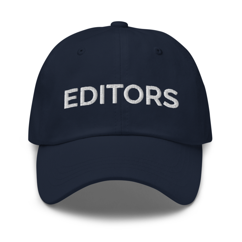 Editors Hat - Navy