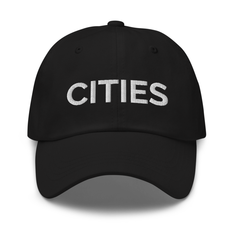 Cities Hat - Black