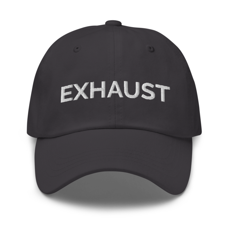 Exhaust Hat - Dark Grey