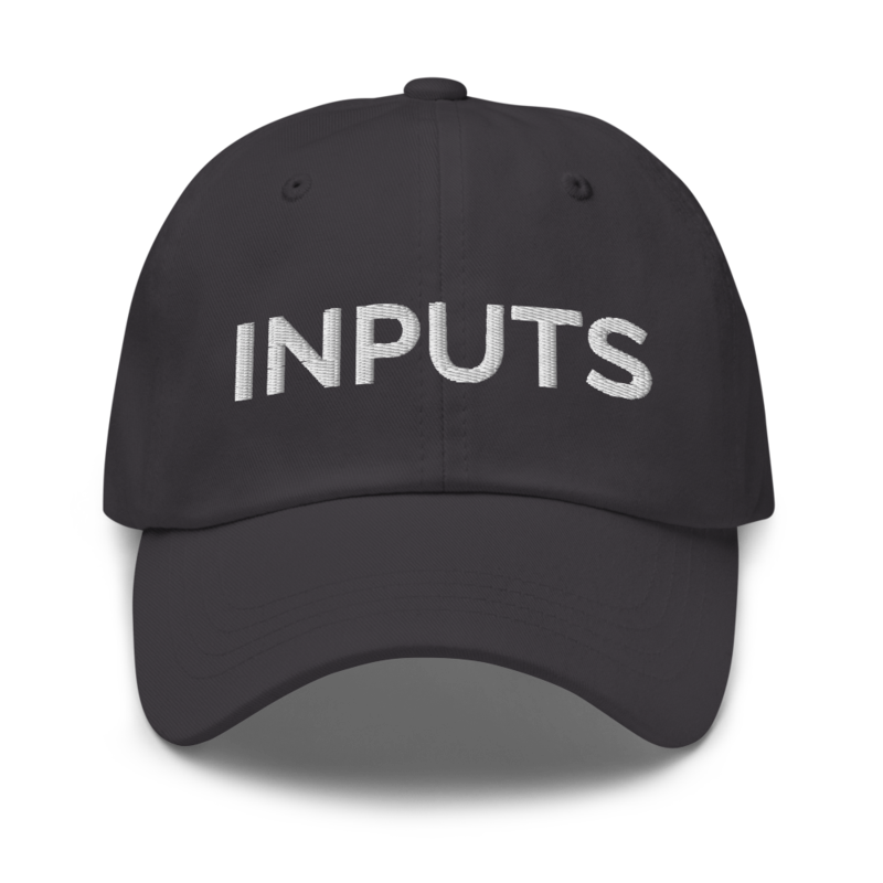 Inputs Hat - Dark Grey