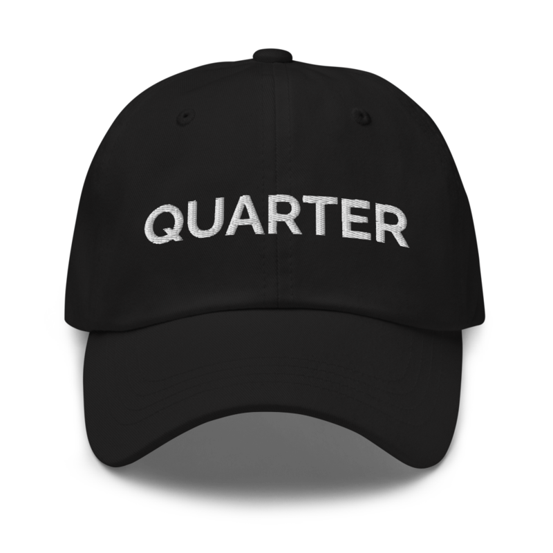 Quarter Hat - Black