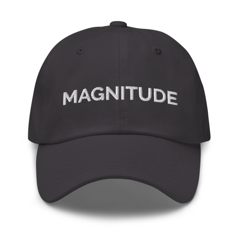 Magnitude Hat - Dark Grey