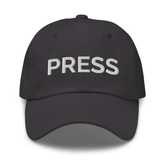 Press Hat - Dark Grey