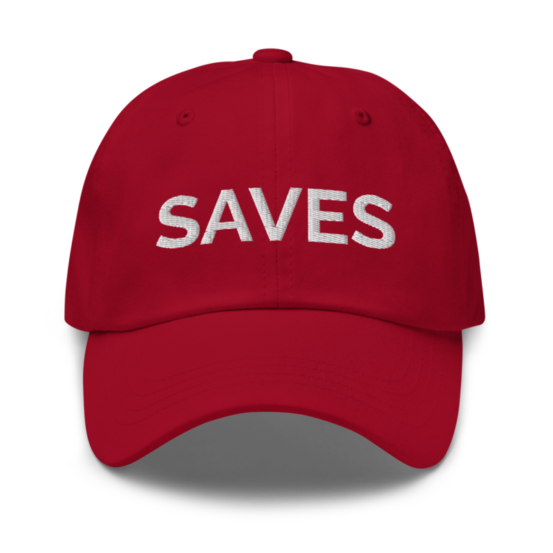 Saves Hat - Cranberry