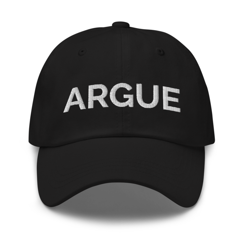 Argue Hat - Black