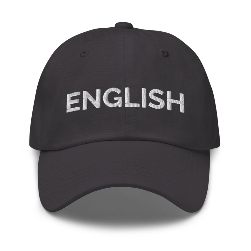 English Hat - Dark Grey