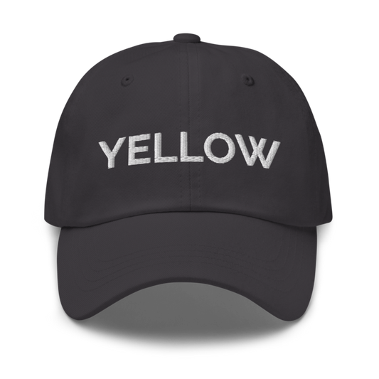 Yellow Hat - Dark Grey