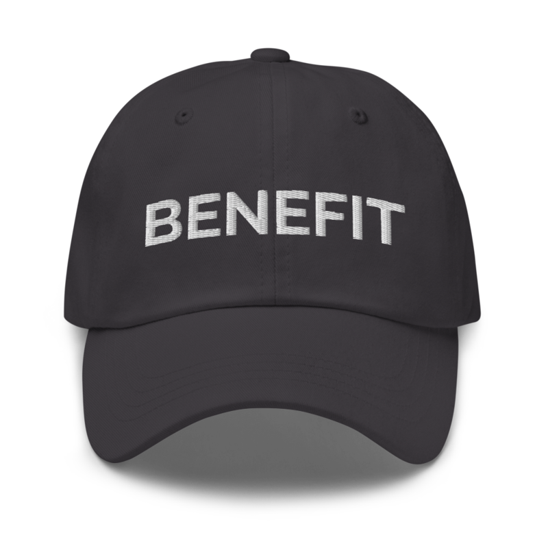 Benefit Hat - Dark Grey