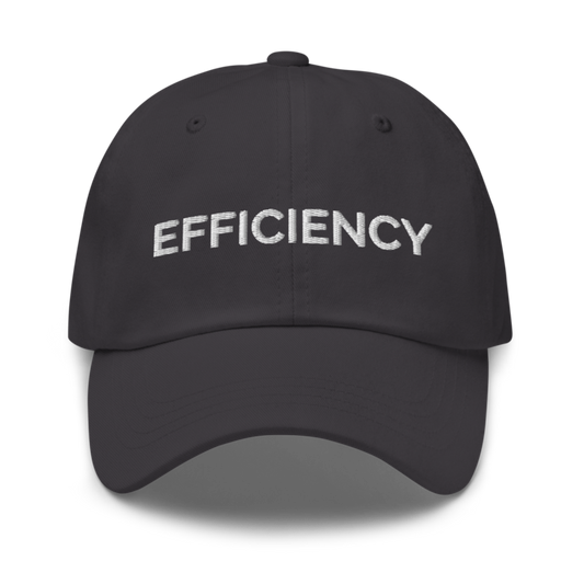 Efficiency Hat - Dark Grey