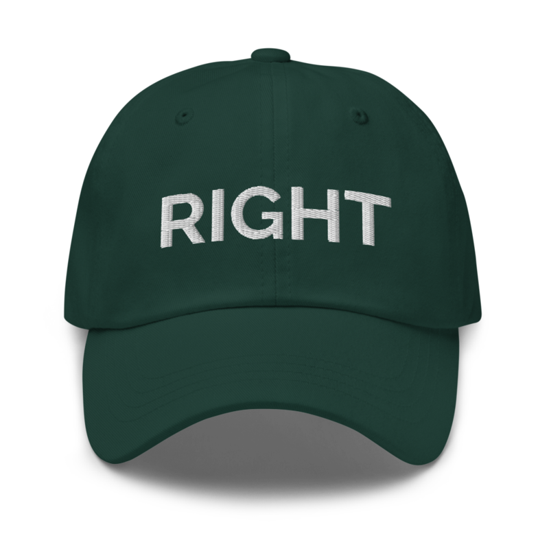 Right Hat - Spruce